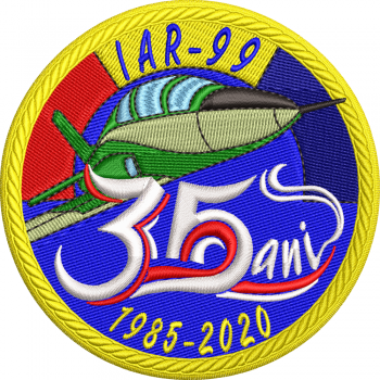 Emblema AVIATIE - IAR 99 ( ANIVERSARA ) - 35 ANI